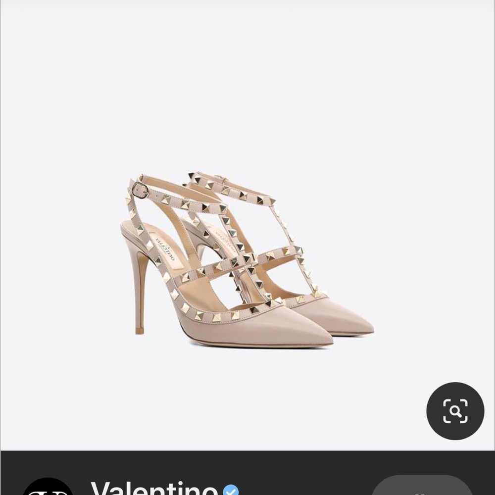Poudre Rockstud Ankle Strap Pump 37